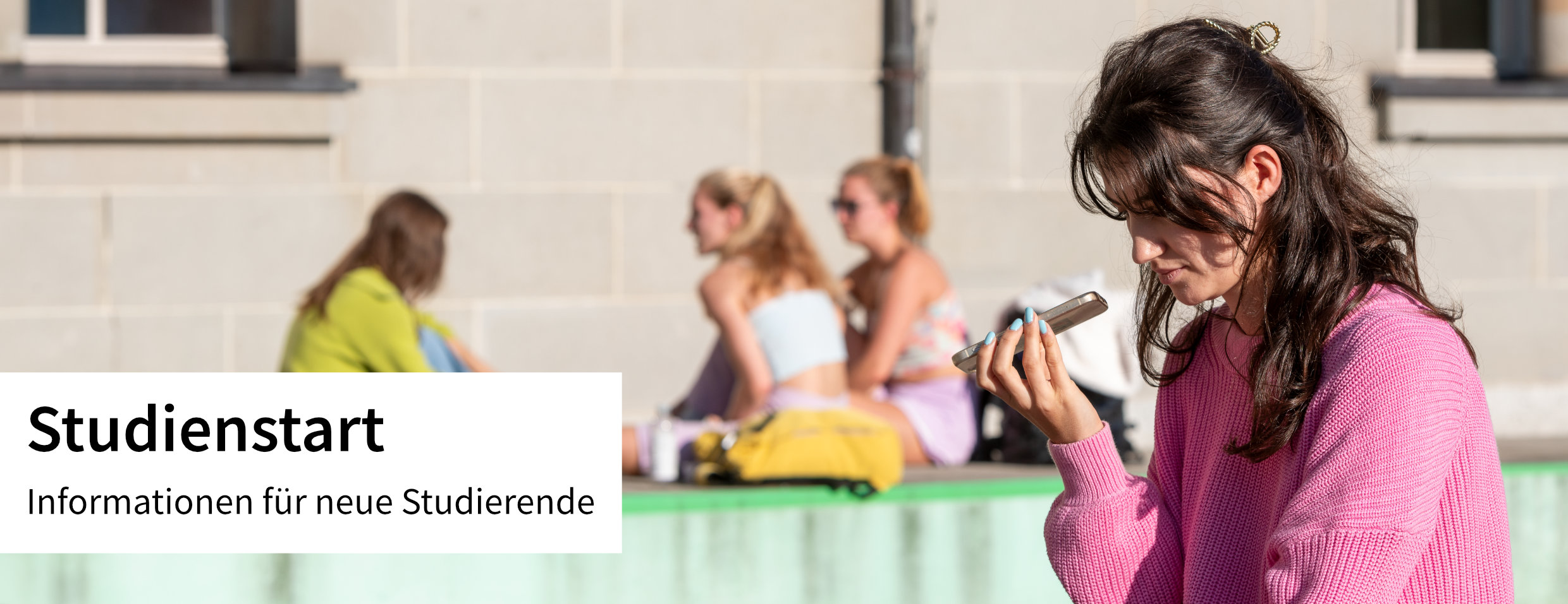 Studienstart | Informationen für neue Studierende