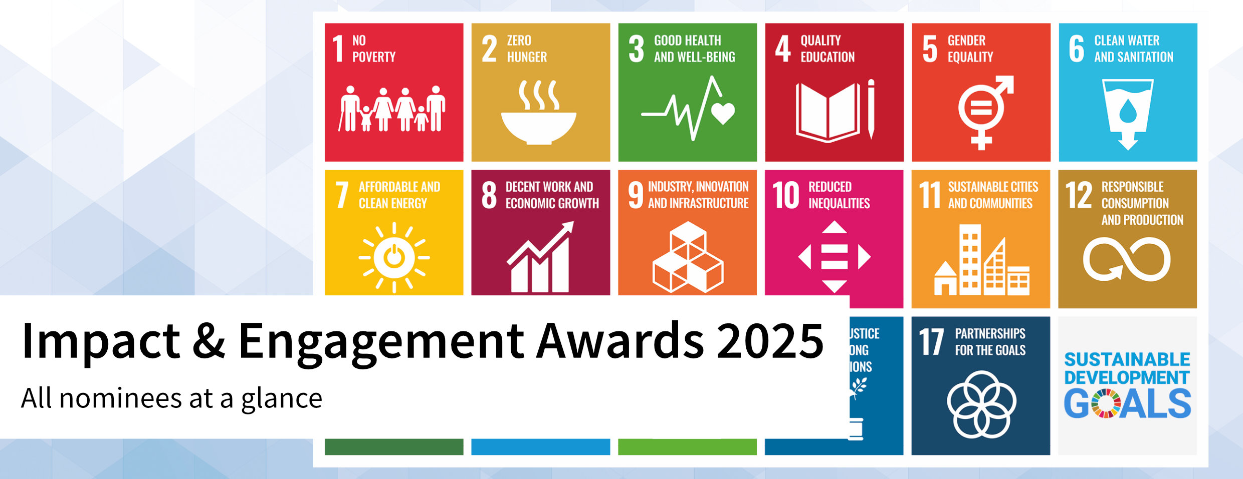 Impact and Engagement Awards 2026 | All nominees at a glance